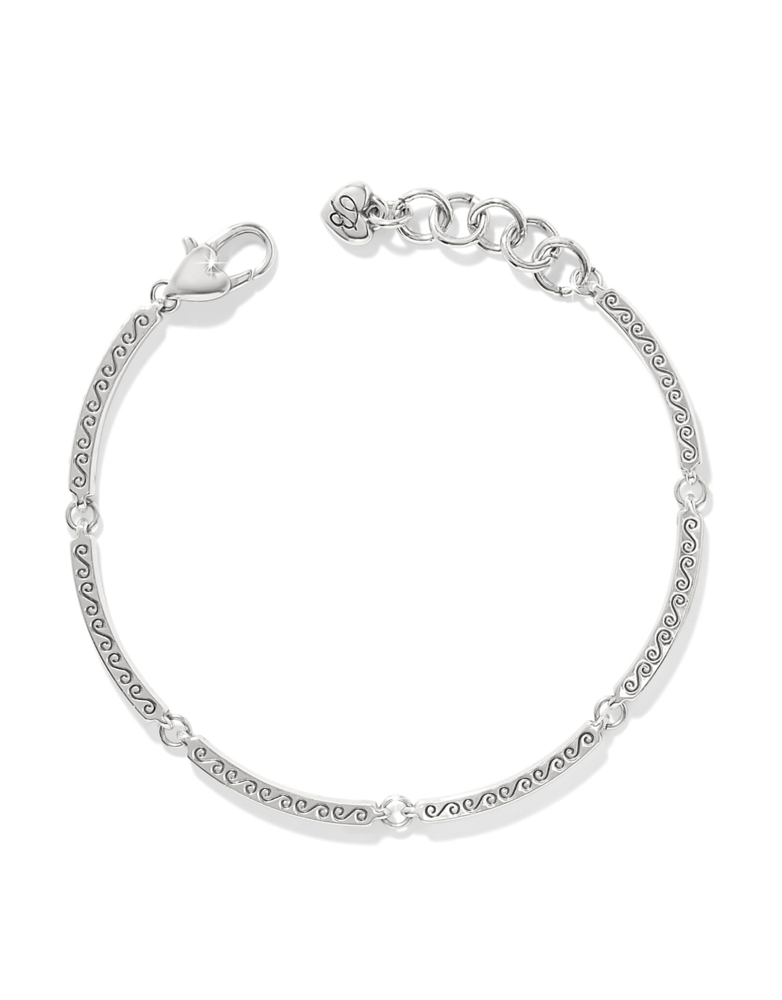 Brighton Brighton JF0415 Meridian Geo Bar Silver Bracelet