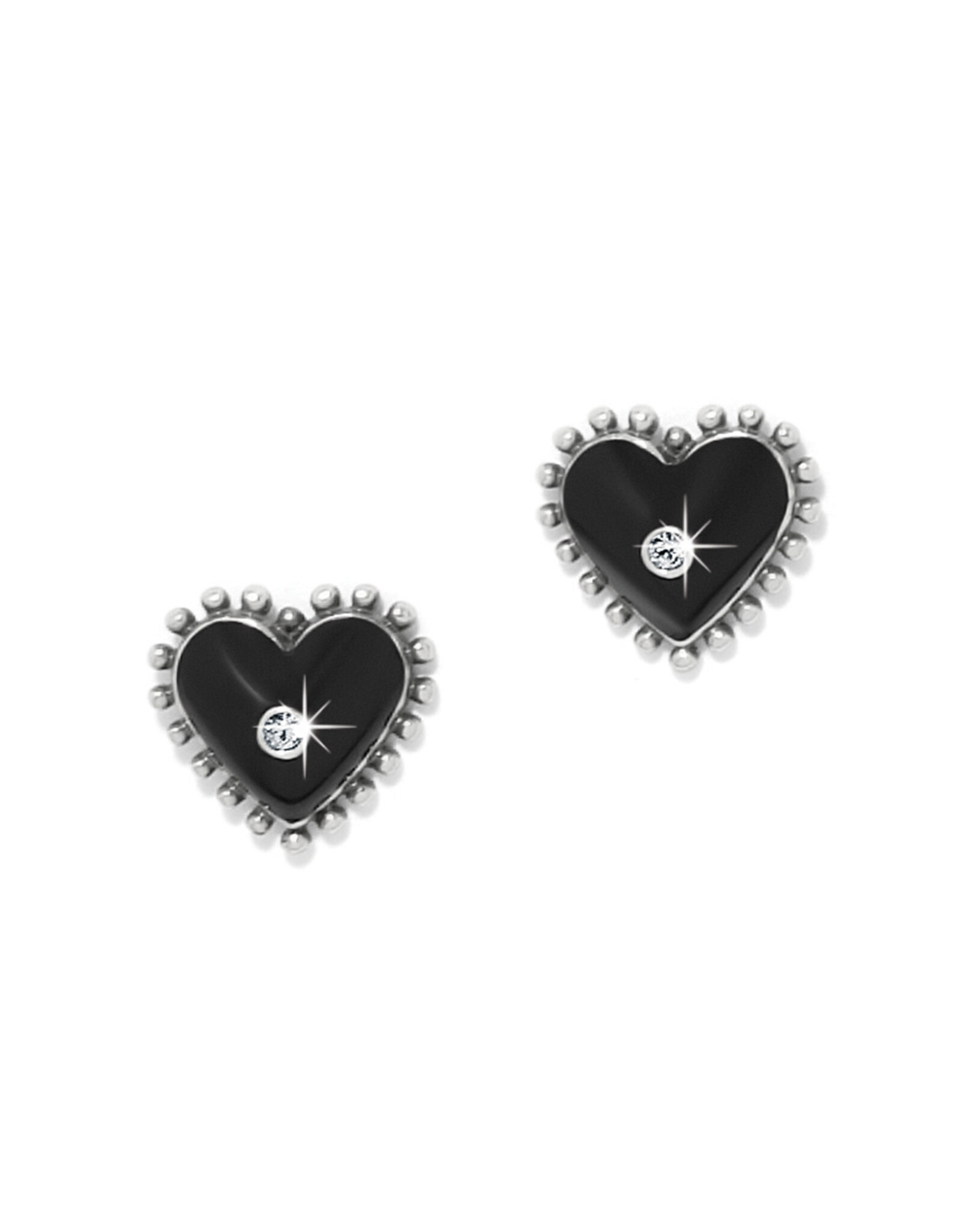 Brighton Brighton JA0285 Pretty Tough Amour Heart Post Earrings