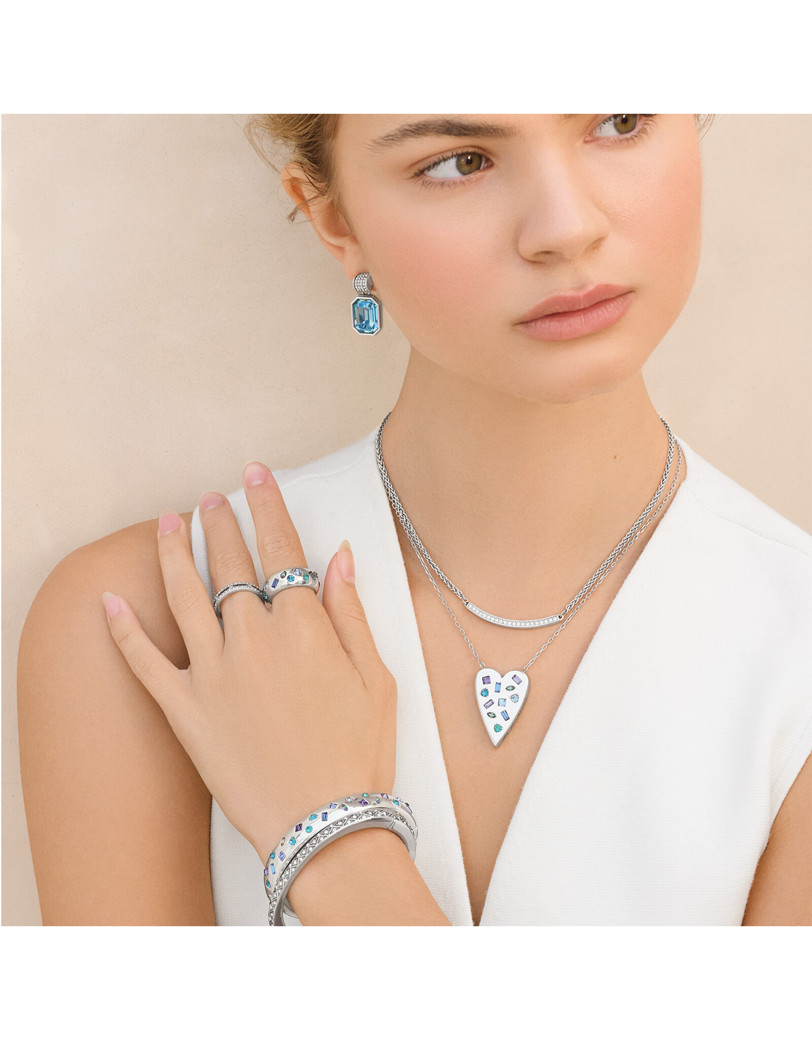 Brighton Brighton JM0169 Love Messages B Radiant Reversible Necklace