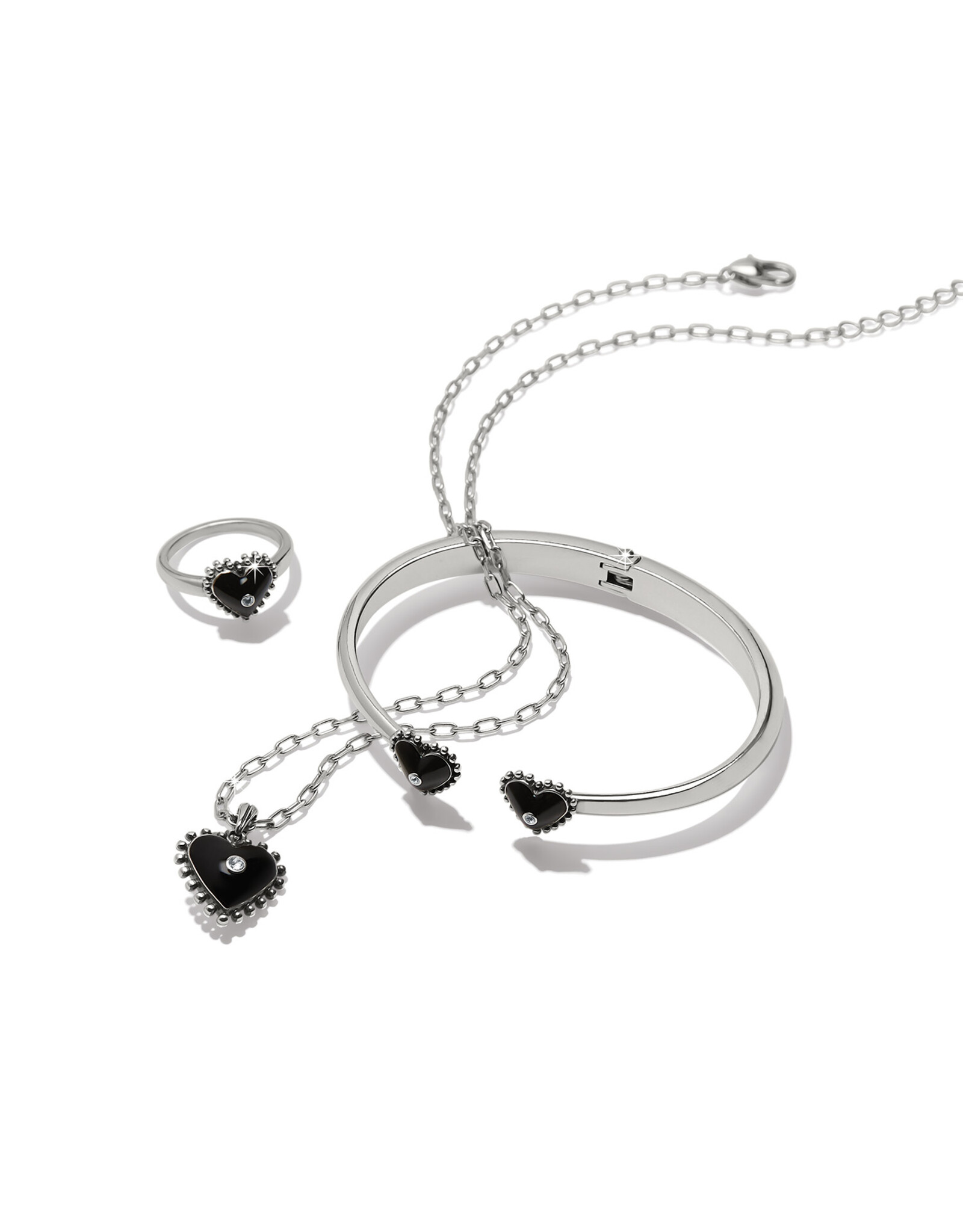 Brighton Brighton JM0183 Pretty Tough Amour Heart Necklace