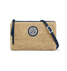 Brighton Brighton E5350F French Blue Contempo Straw Pouch