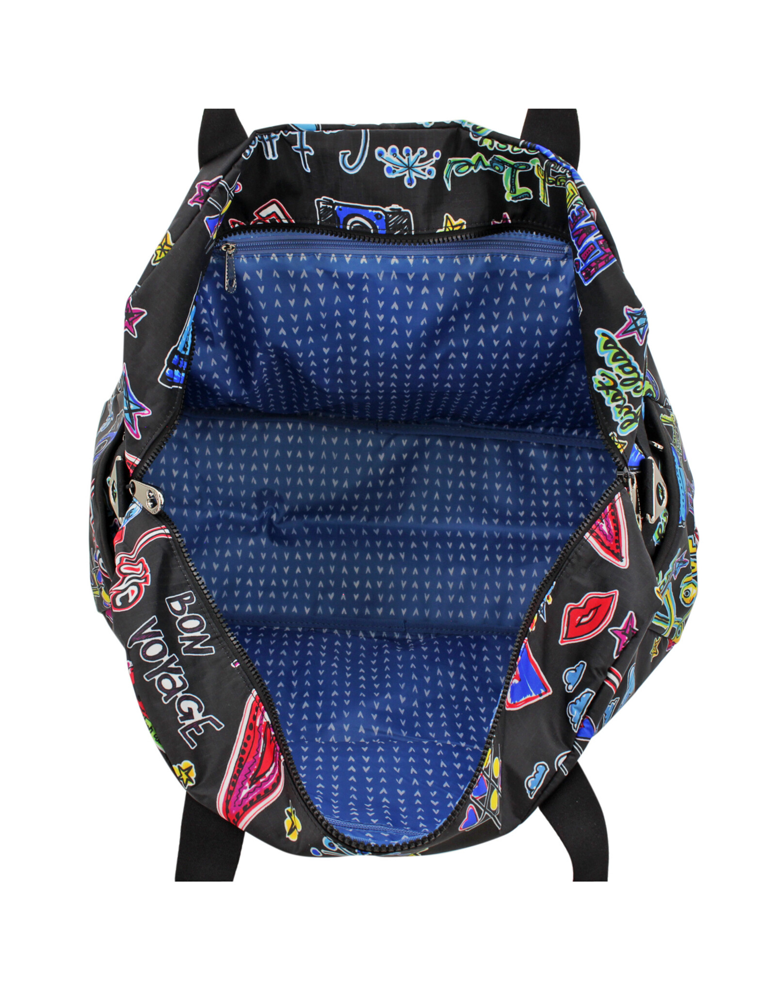 Brighton Brighton L30431 Love Scribble Round Tripper Duffle