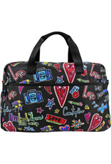 Brighton Brighton L30431 Love Scribble Round Tripper Duffle