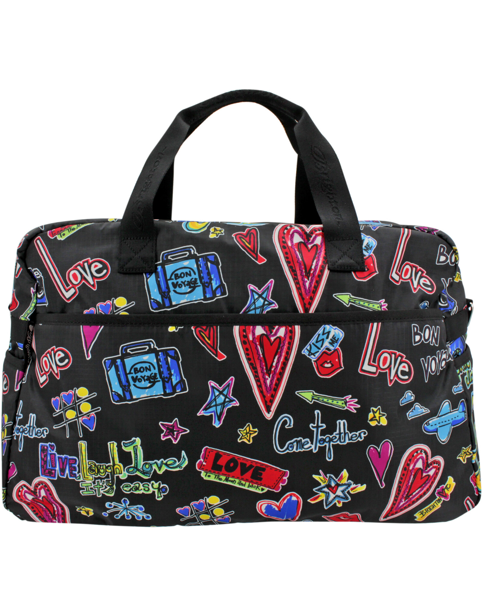 Brighton Brighton L30431 Love Scribble Round Tripper Duffle