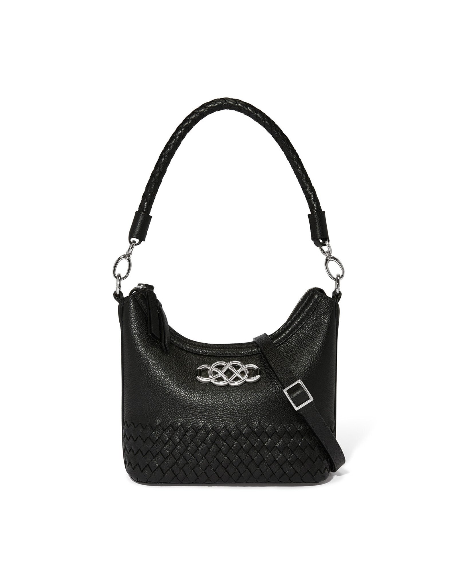 Brighton Brighton H4454B Black Dru Convertible Shoulder Bag
