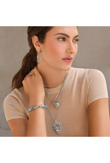 Brighton Brighton JF0366 Mystery of Love Gold Heart Hinged Bangle