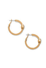 Brighton Brighton JA0210 Mystery of Love Gold Crystal Hoop Earring