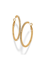 Brighton Brighton JA0315 Meridian Eclipse Gold Large Hoops