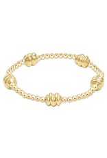 enewton Enewton BADG3G  Admire Gold 3mm Bead Bracelet