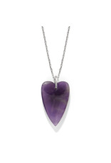 Brighton Brighton JM016A Love Messages B You Amethyst Necklace