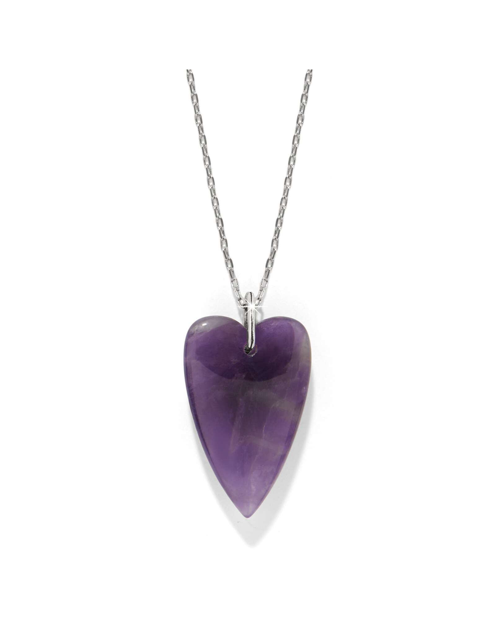 Brighton Brighton JM016A Love Messages B You Amethyst Necklace