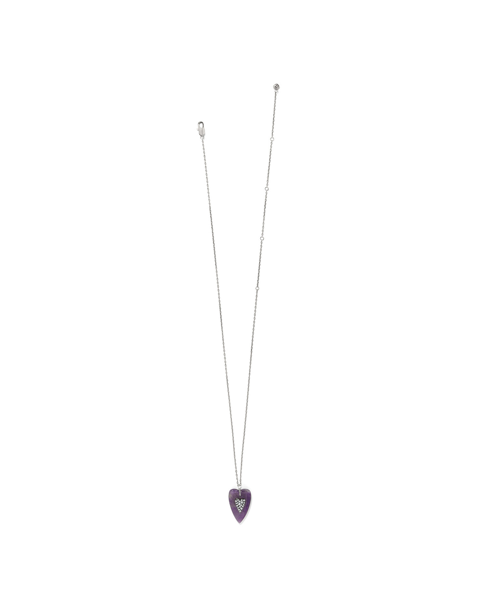 Brighton Brighton JM016A Love Messages B You Amethyst Necklace