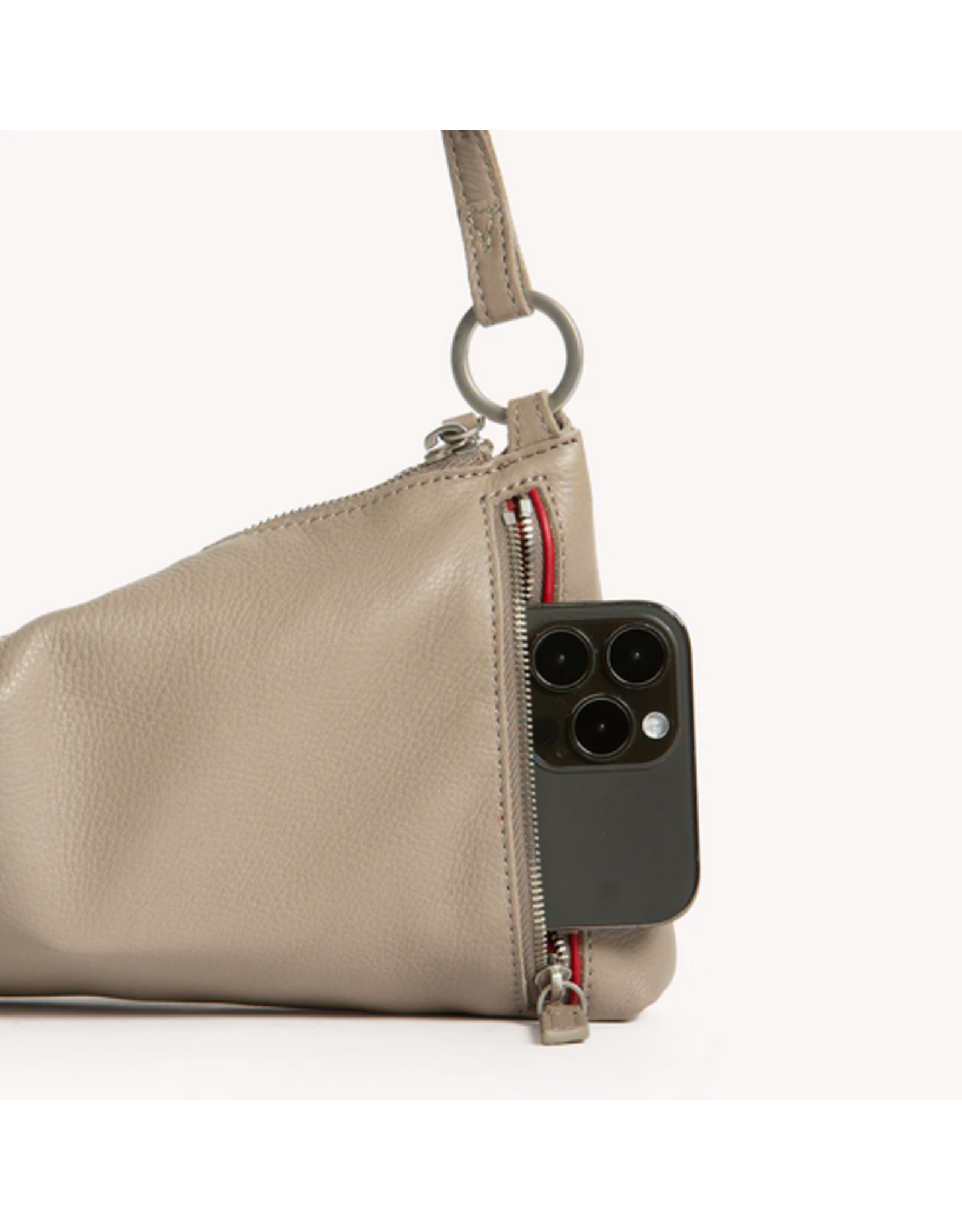 Hammitt Hammitt Kyle Pewter Pebble Brushed Silver