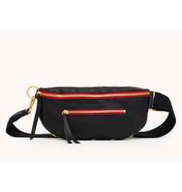 Hammitt Hammitt 17882 Charles Crossbody Lrg Large Black Rd Zip