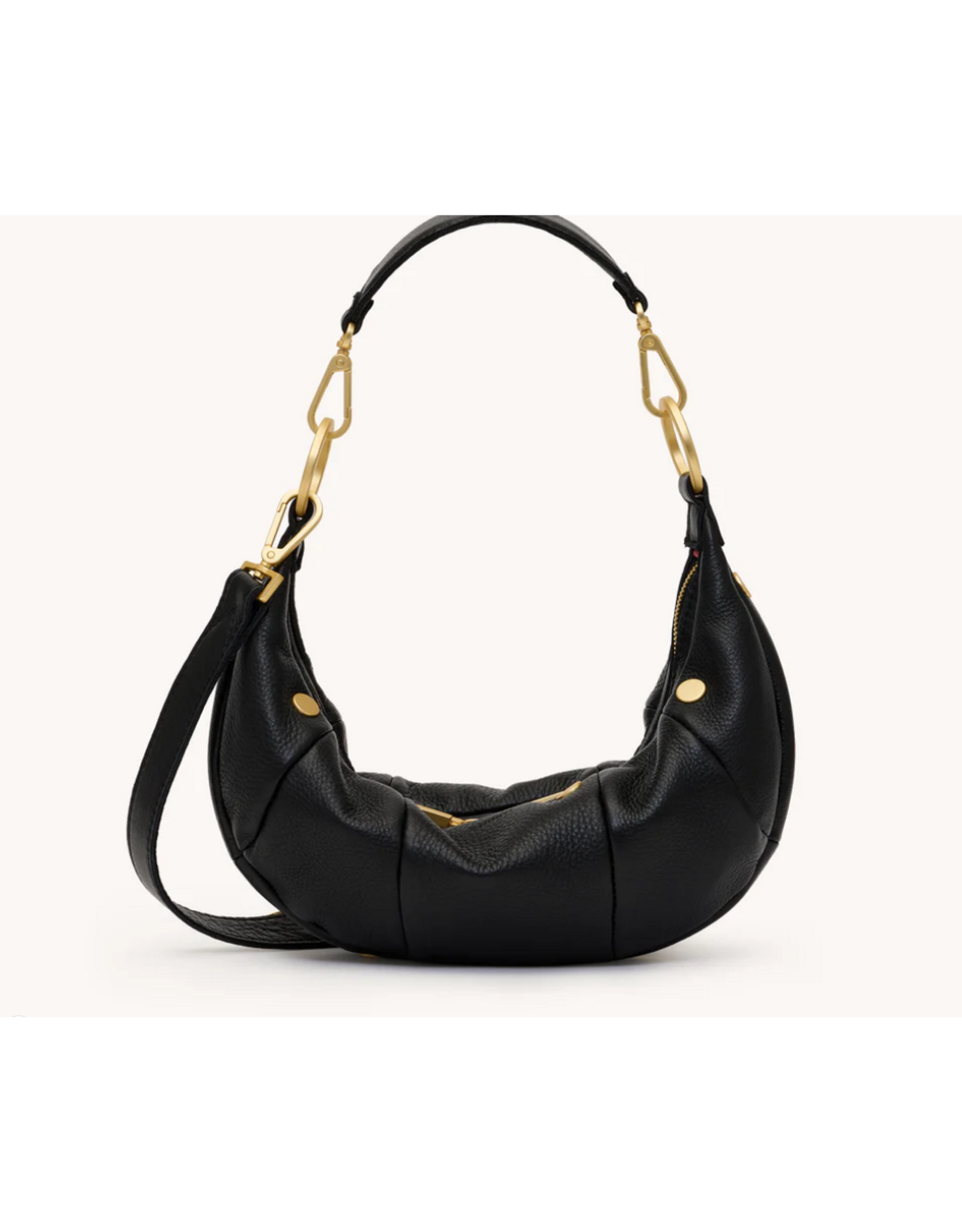 Hammitt Hammit 19043 Erica Sml Black Brushed Gold