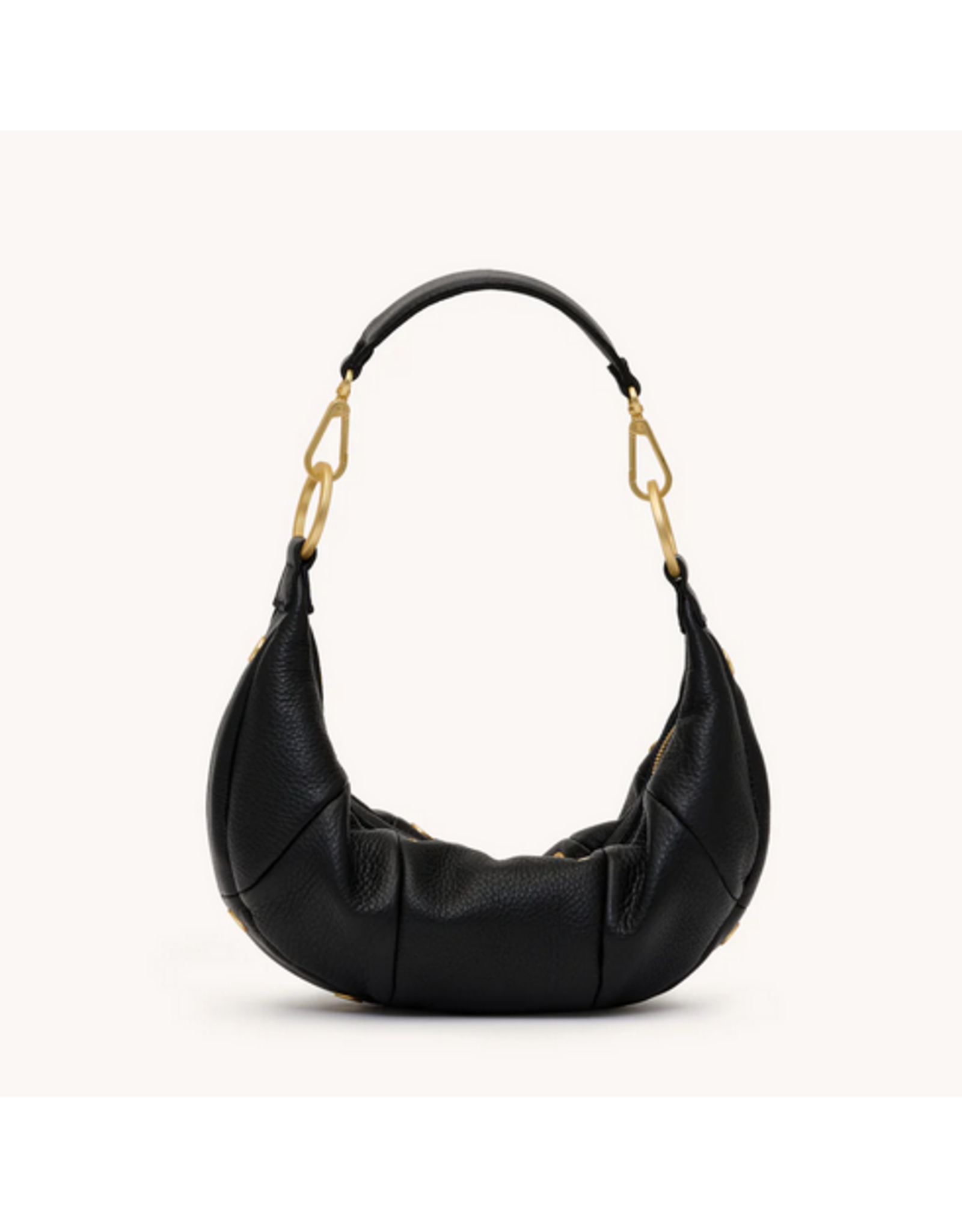 Hammitt Hammit 19043 Erica Sml Black Brushed Gold