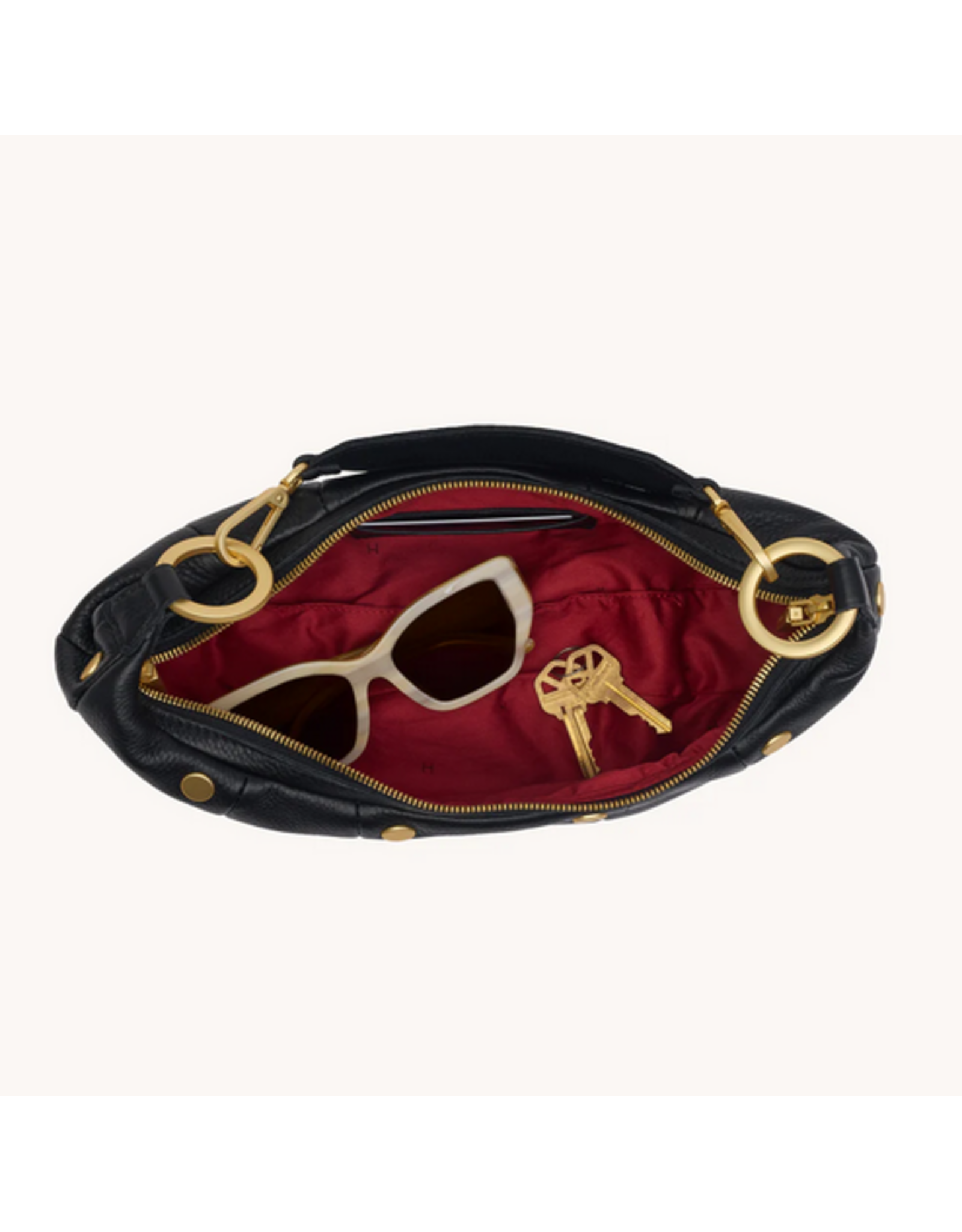 Hammitt Hammit 19043 Erica Sml Black Brushed Gold