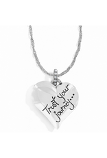 Brighton Brighton JL3913 Trust Your Journey Heart Necklace Aqua