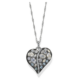 Brighton Brighton JL3913 Trust Your Journey Heart Necklace Aqua