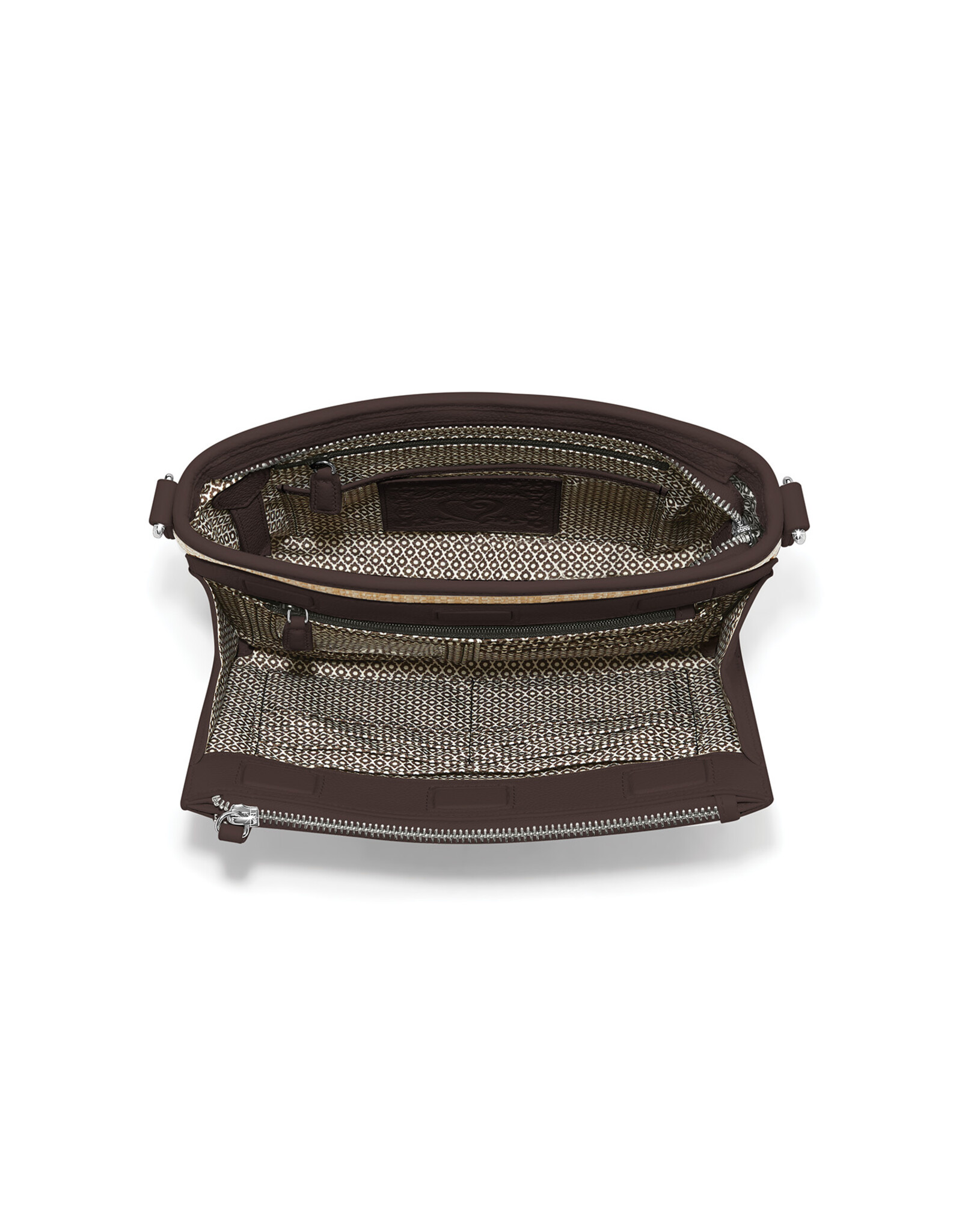 Brighton Brighton H73788 Natural Cocoa Jordyn Straw Crossbody