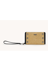 Hammitt Hammitt 18190 Bryant Wallet Noir Smooth Raffia GM