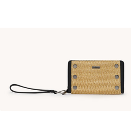 Hammitt Hammitt 18190 Bryant Wallet Noir Smooth Raffia GM