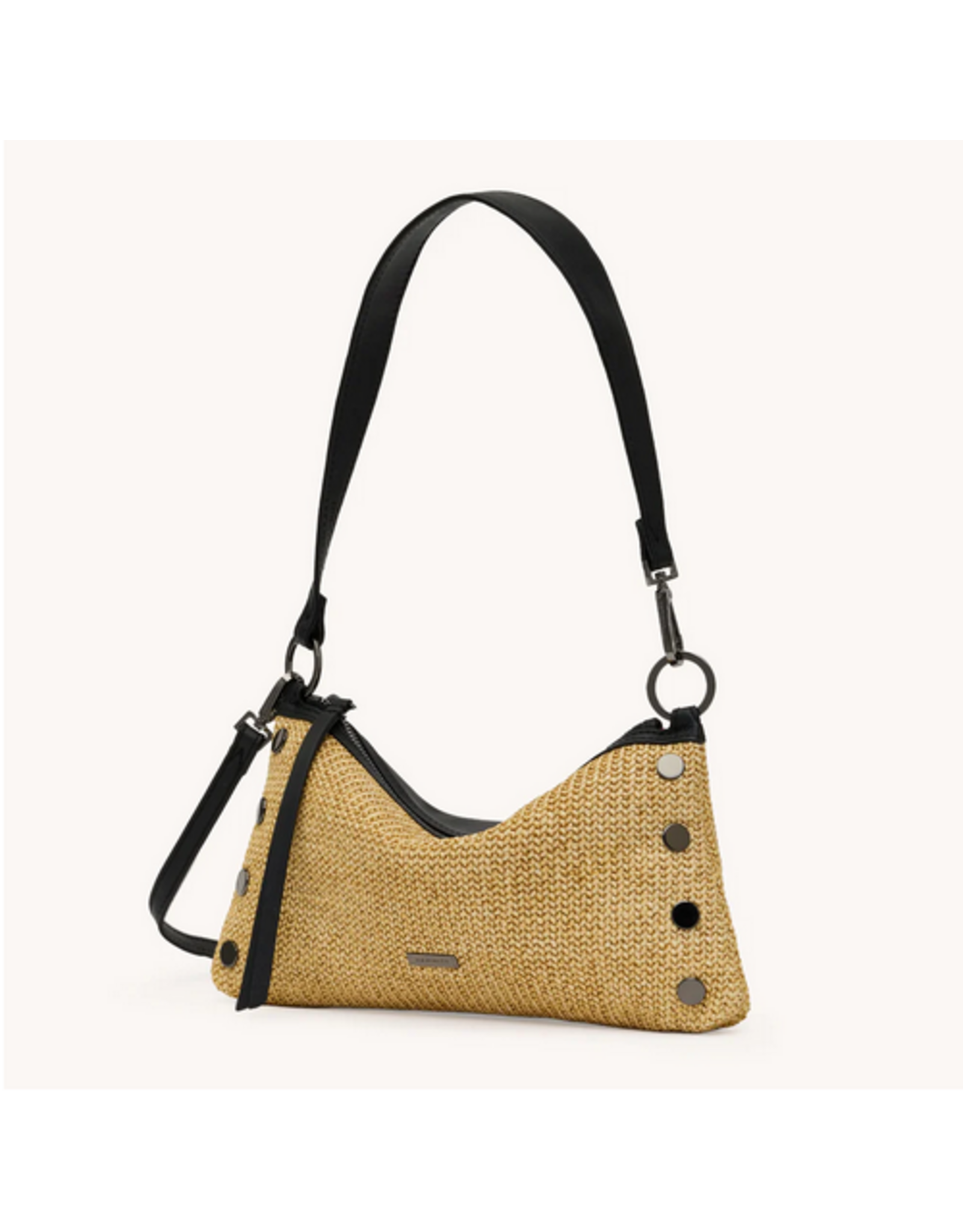 Hammitt Hammitt 17790 Kyle Noir Smooth Raffia