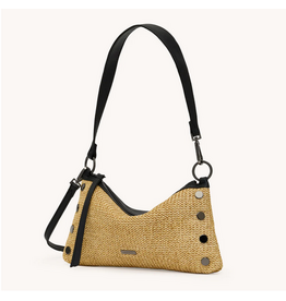 Hammitt Hammitt 17790 Kyle Noir Smooth Raffia