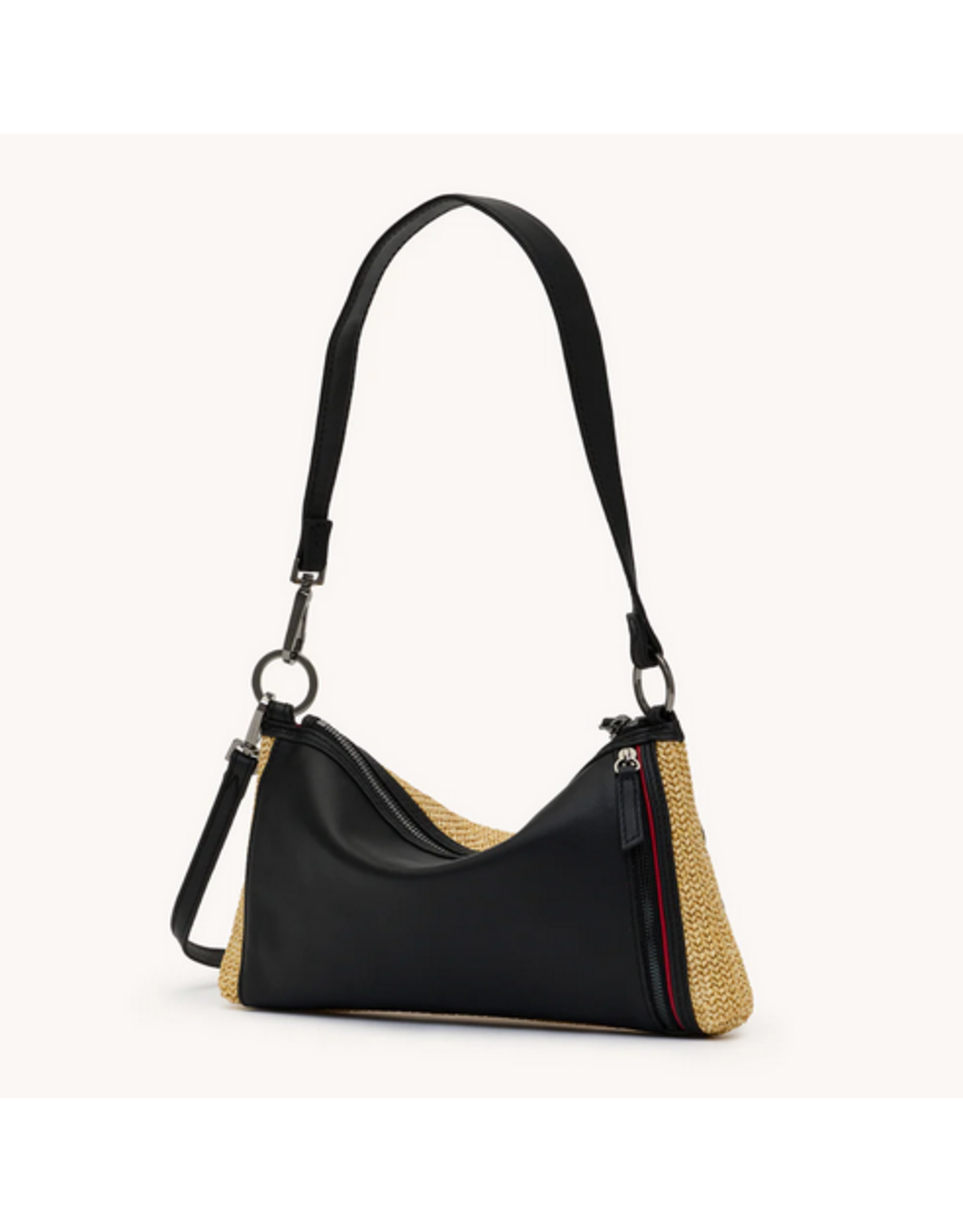 Hammitt Hammitt 17790 Kyle Noir Smooth Raffia