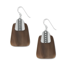 Brighton Brighton JA0240 Pretty Tough Geo Horn French Wire Earrings