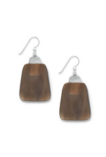 Brighton Brighton JA0240 Pretty Tough Geo Horn French Wire Earrings