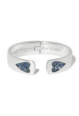Brighton Brighton JF0438 Love Messages B You Blue Hinged Bangle