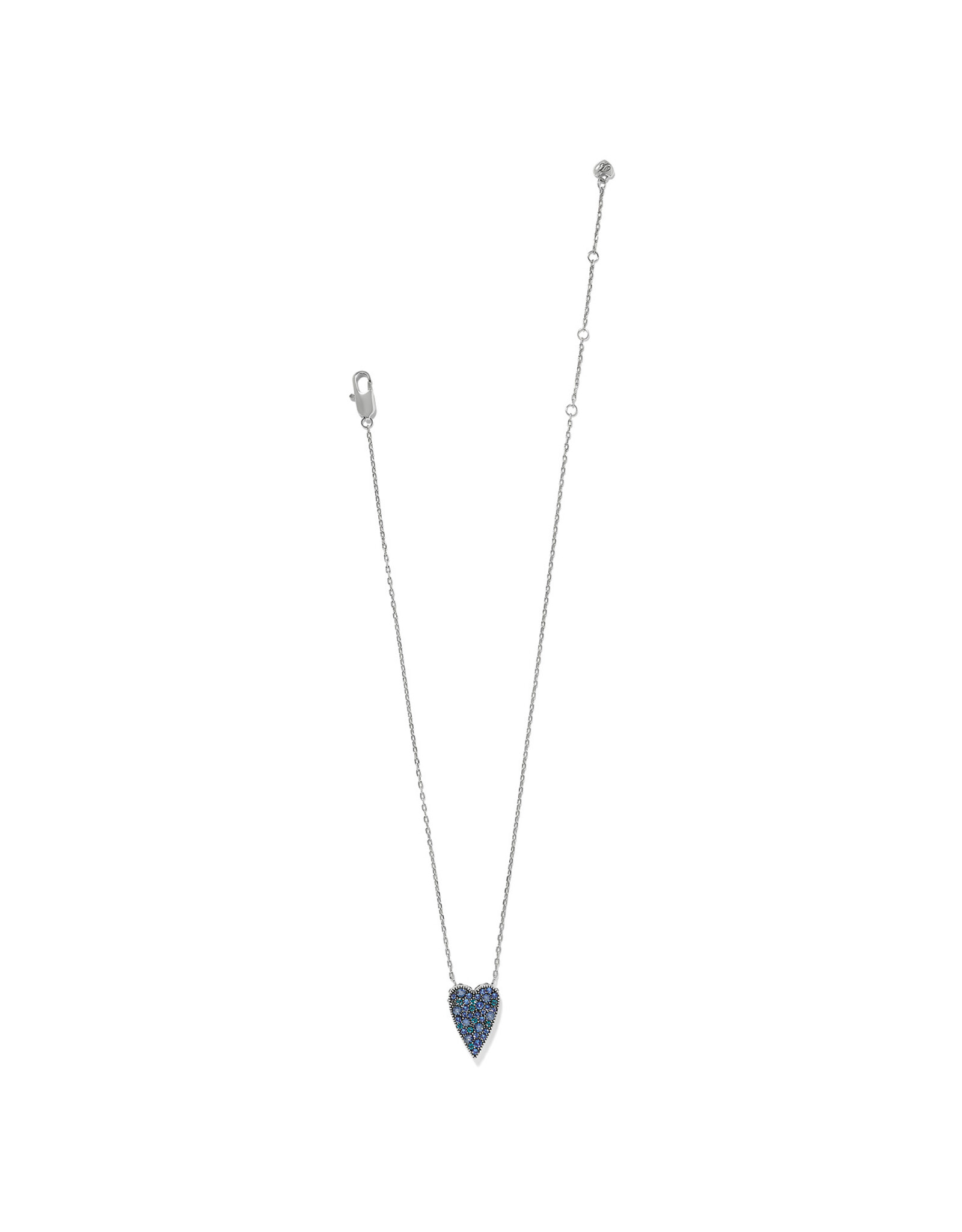 Brighton Brighton JM0199 Love Messages Love Knows Blue Heart Necklace