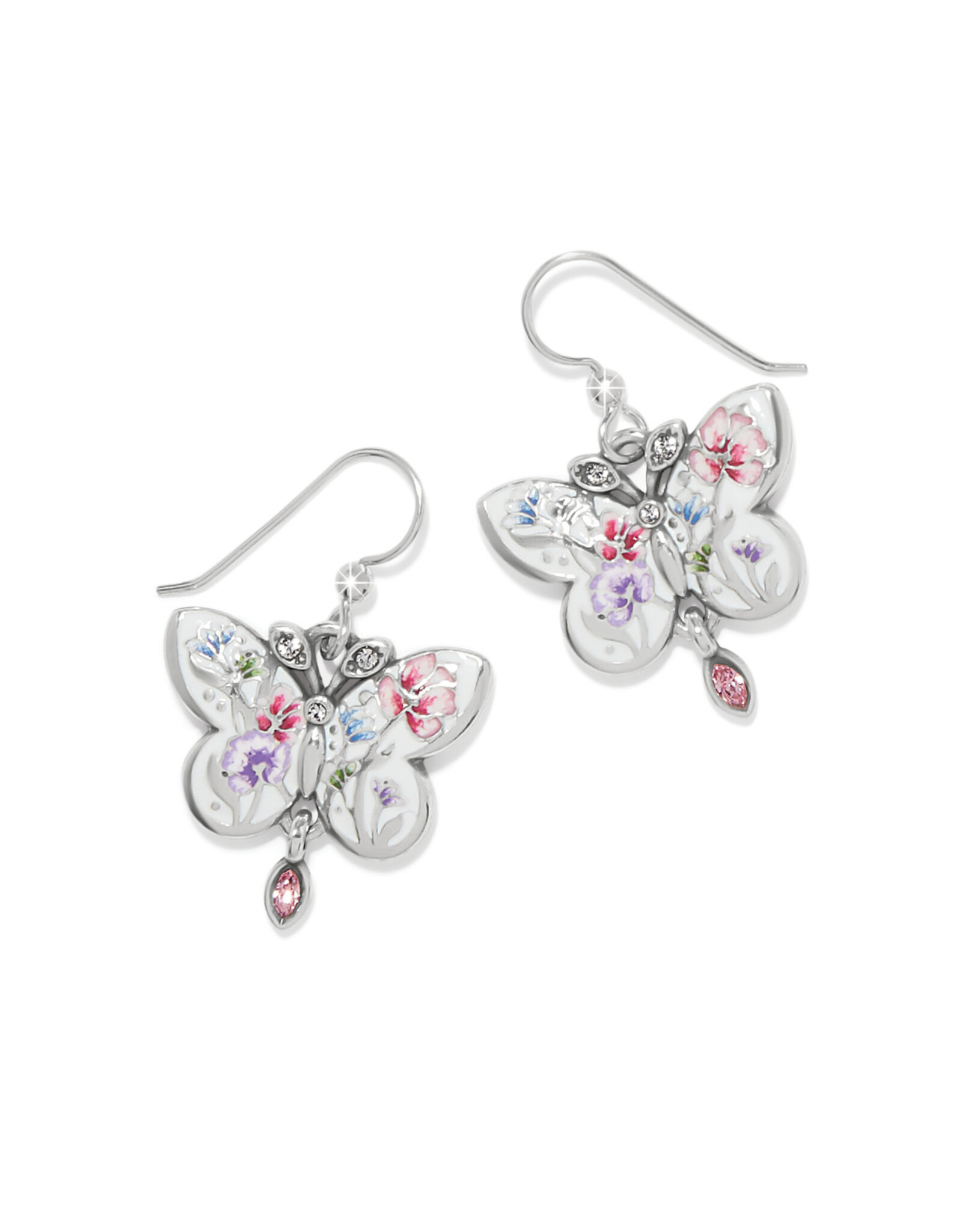 Brighton JA0320 La Tulipe Butterfly Fence Wire Earrings