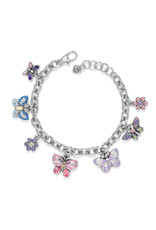 Brighton Brighton JF0461 La Tulipe Butterfly Charm Bracelet