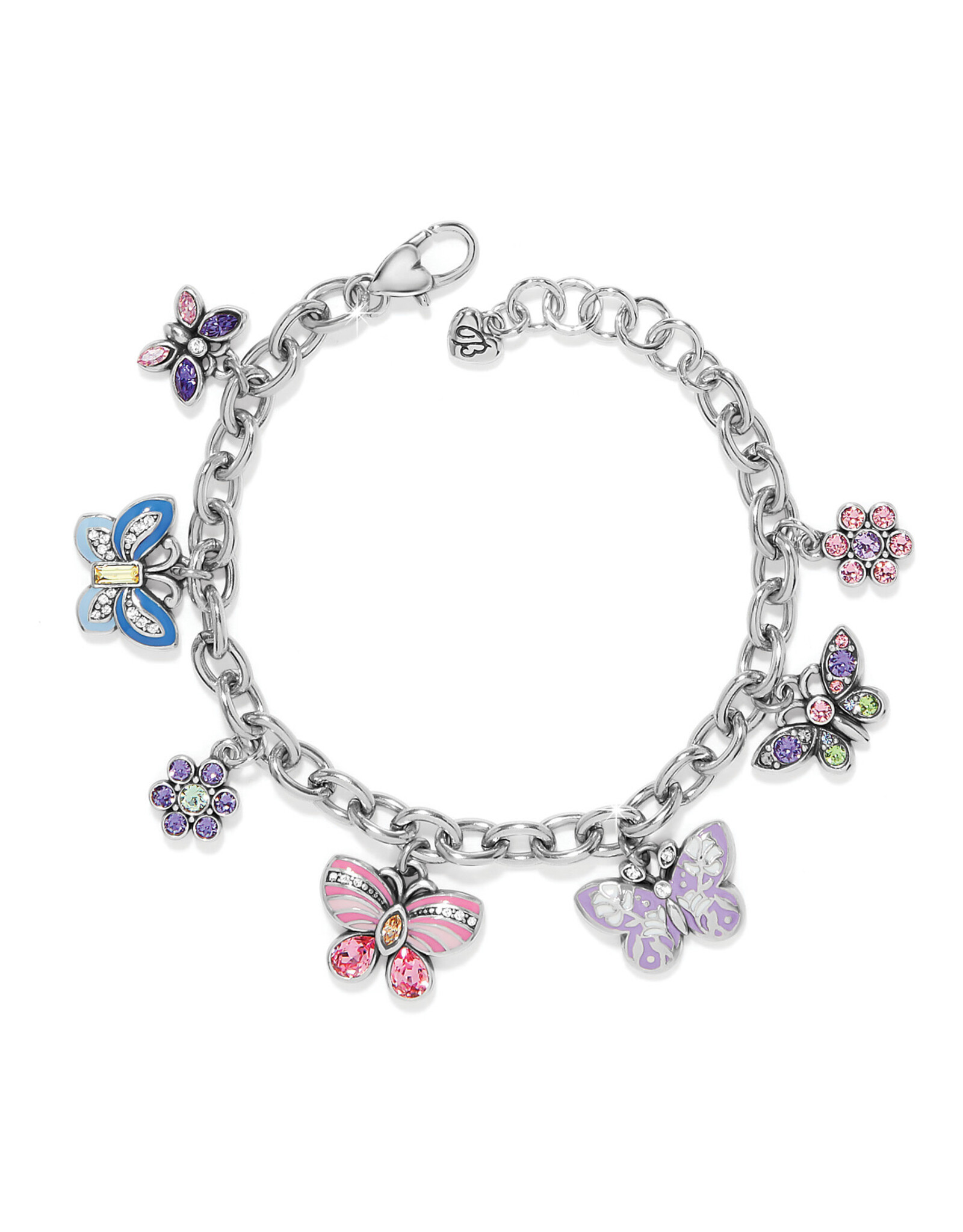 Brighton Brighton JF0461 La Tulipe Butterfly Charm Bracelet