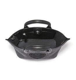 Brighton Brighton H73913 Biancca Medium Straw Tote Black