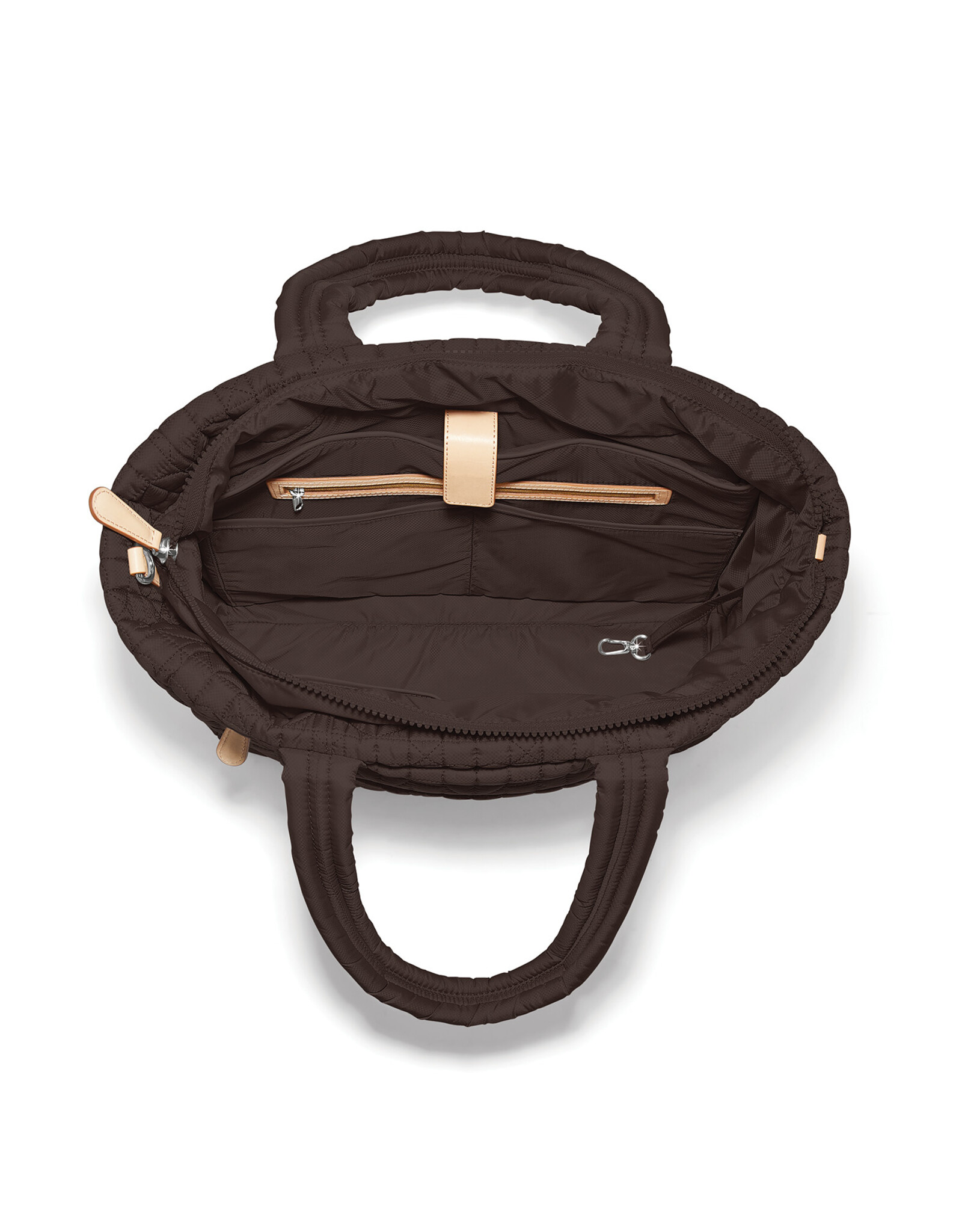 Brighton Brighon H55348 Heart Beat Amara Large Tote Cocoa