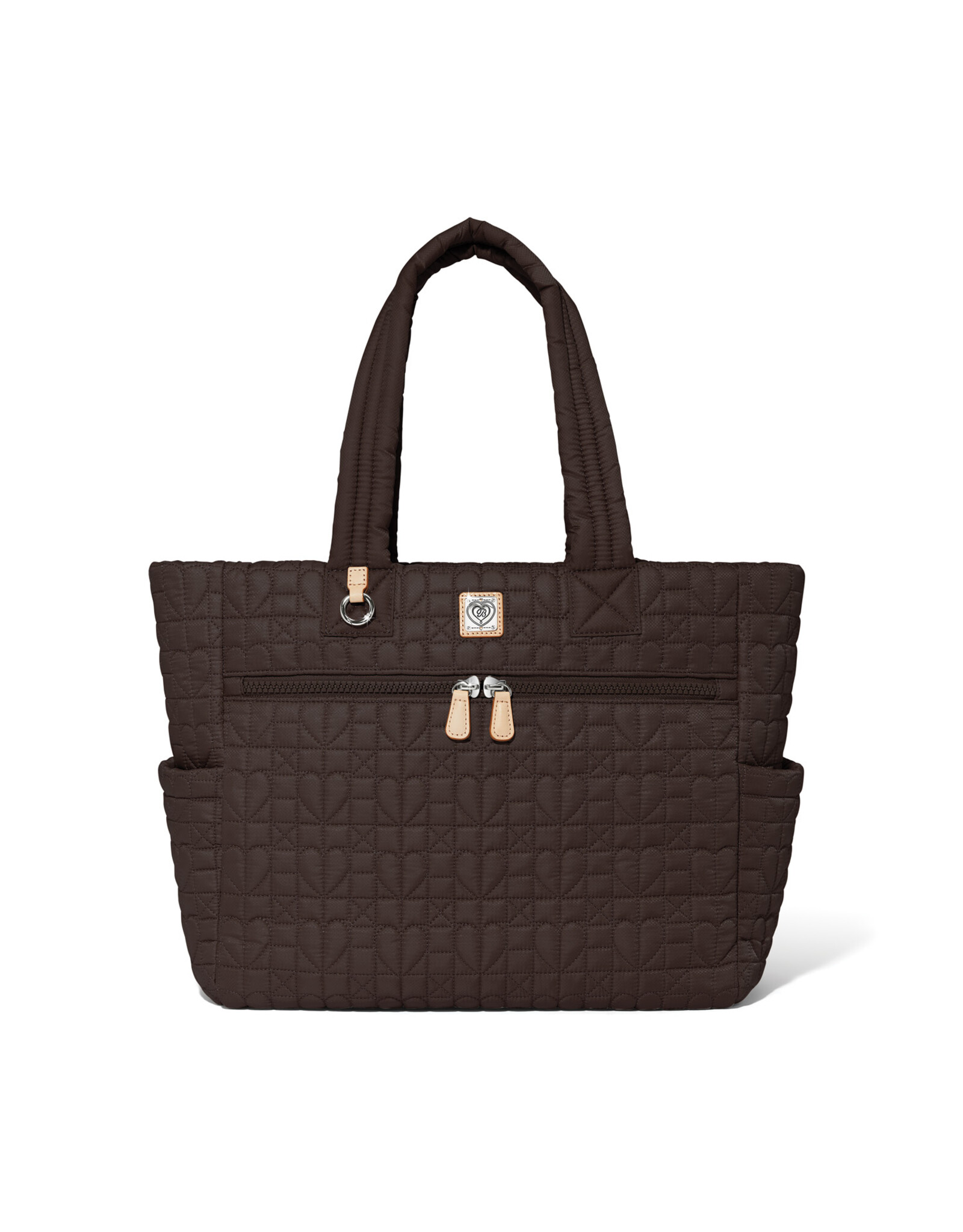Brighton Brighon H55348 Heart Beat Amara Large Tote Cocoa