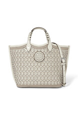 Brighton Brighton H38662 White Ferrara Liv Medium Tote