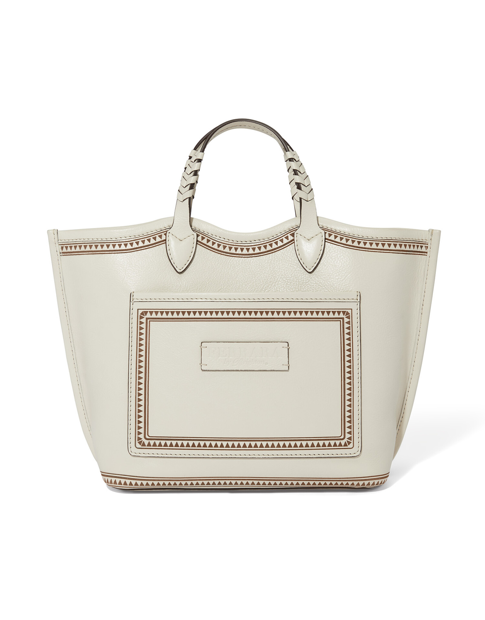 Brighton Brighton H38662 White Ferrara Liv Medium Tote