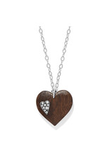 Brighton Brighton JM0202 Love Message B Love Wood Necklace