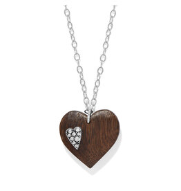 Brighton Brighton JM0202 Love Message B Love Wood Necklace
