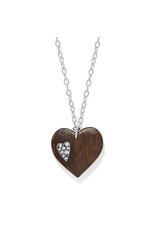 Brighton Brighton JM0202 Love Message B Love Wood Necklace