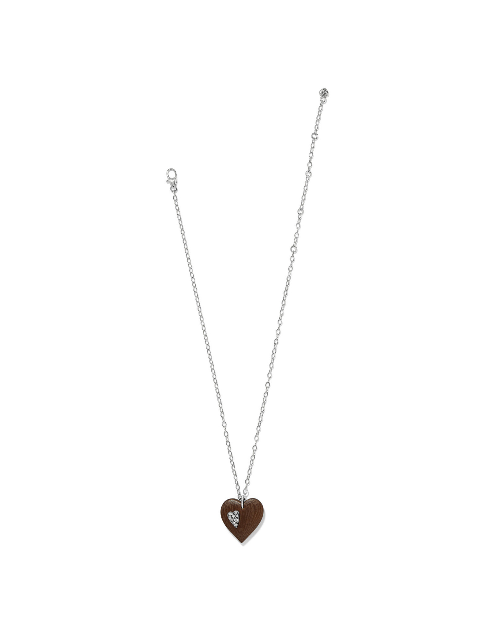 Brighton Brighton JM0202 Love Message B Love Wood Necklace