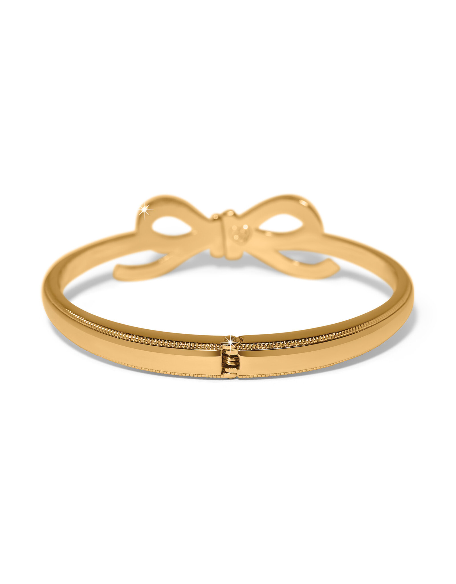 Brighton Brighton JF0447 Illumina Bow Gold Hnged Bangle