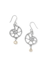 Brighton Brighton JA0334 Lunar Tide Nautilus Reversible French Wire Earrings