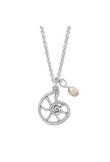 Brighton Brighton JM0246 Lunar Tide Nautilus Shell Reversible Necklace