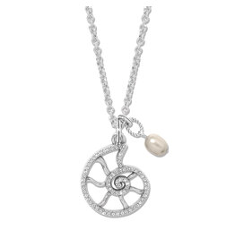 Brighton Brighton JM0246 Lunar Tide Nautilus Shell Reversible Necklace