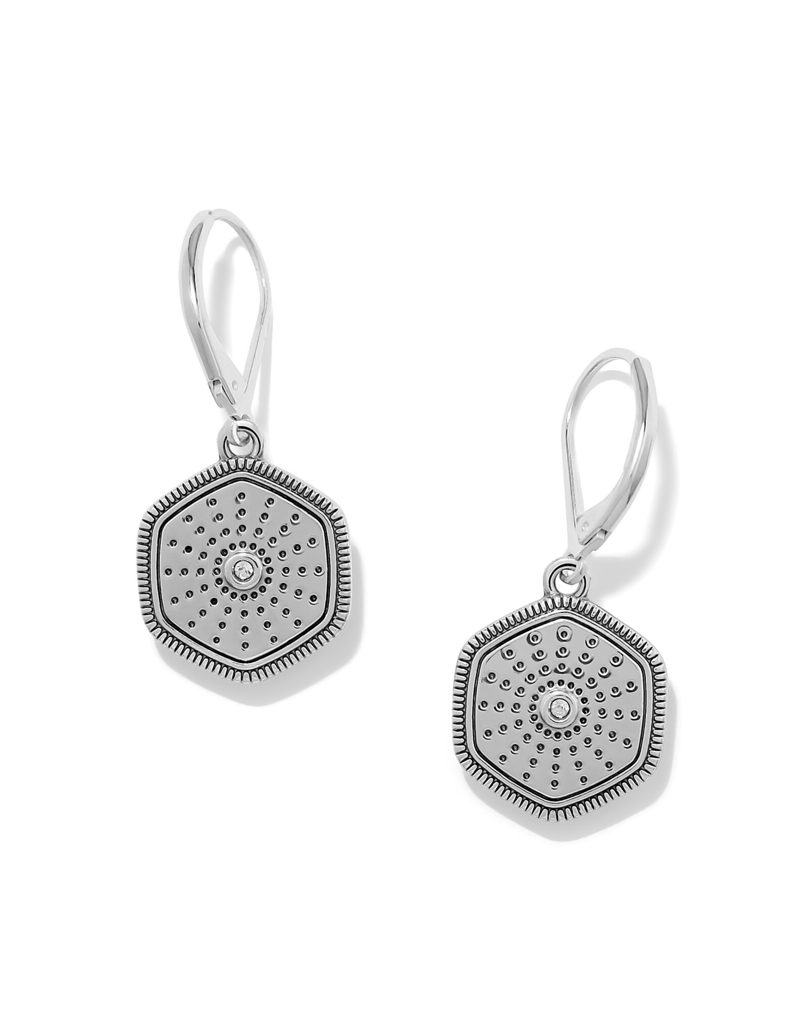 Brighton Brighton JA0289 Mosaic Nova Leverback Earrings